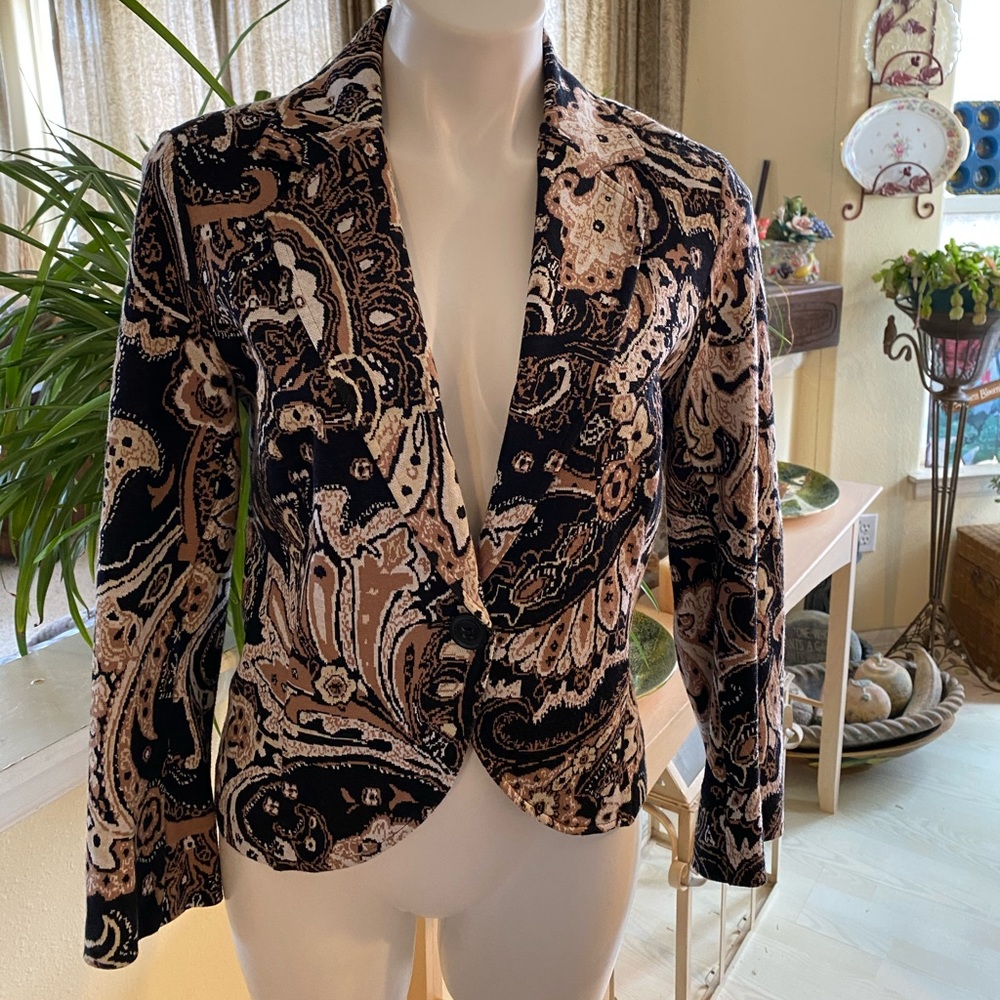 Coldwater Creek Knit Blazer